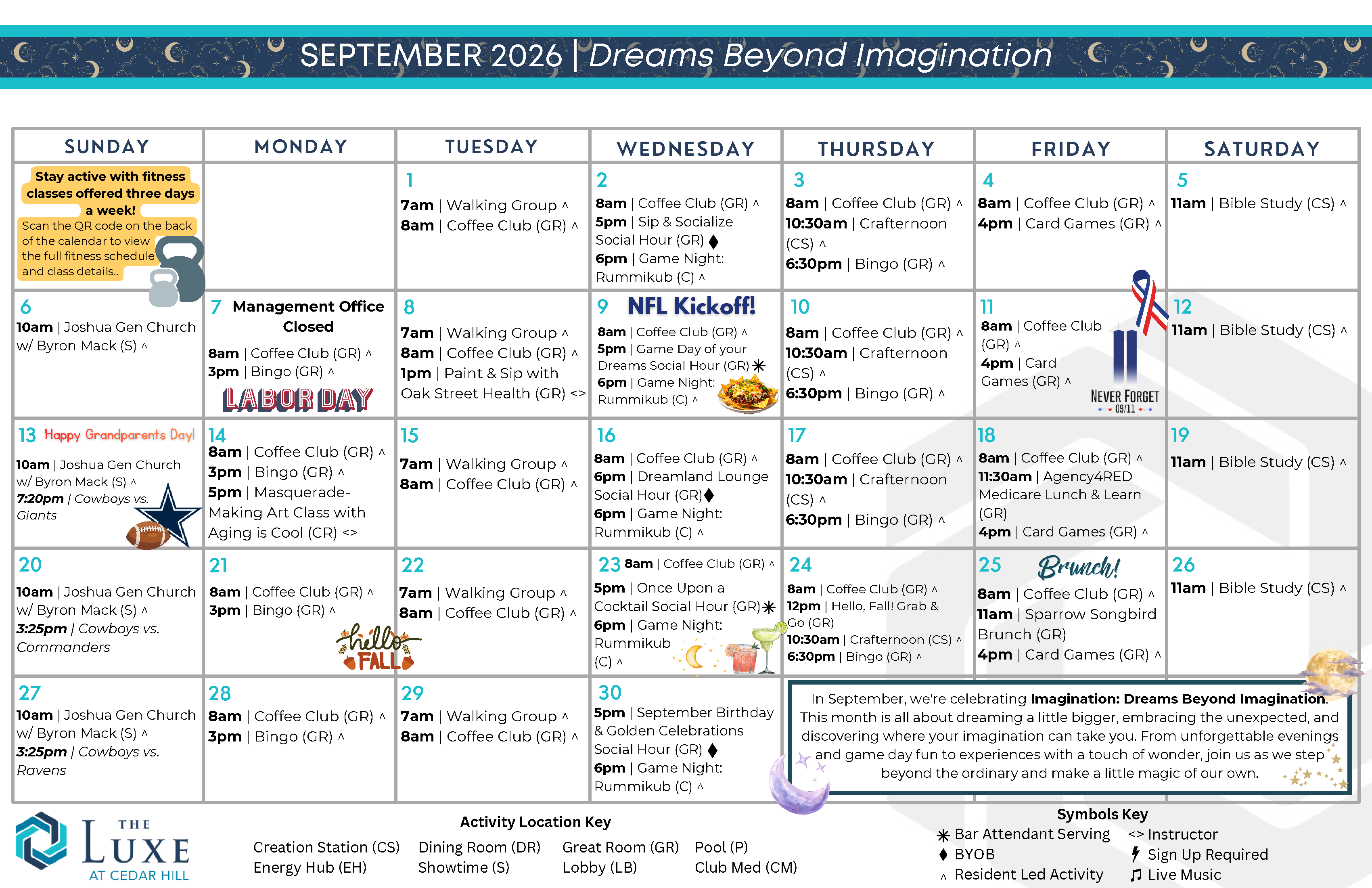 Resident Calendar